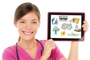 Home health tablet software